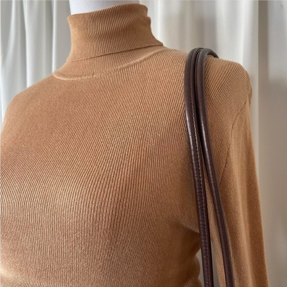 Tan Primark ribbed knit Turtleneck sweater size small. - Picture 4 of 8